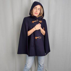 Stunning J. Crew Toggle Cape in Wool Cashmere. Size: XXS/XS.